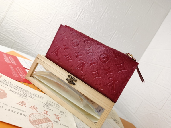 LVコピーウォレット側面デザイン